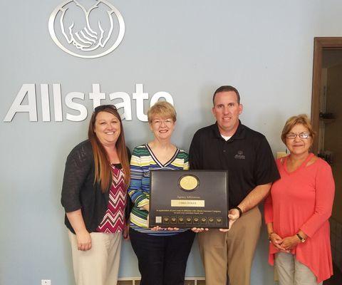 Celebrating five years as an Allstate agency owner