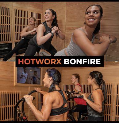 HOTWORX bonfire- 15 min HITT plus 30 minute iso