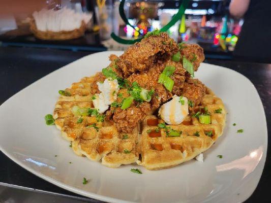 Bety's Chix Waffle. Sunday Brunch Special