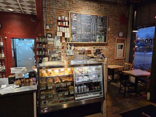 Food and drinks counter