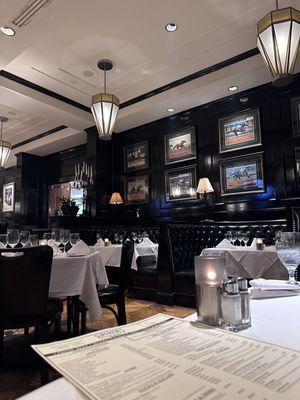 Interior of Superior's Steakhouse