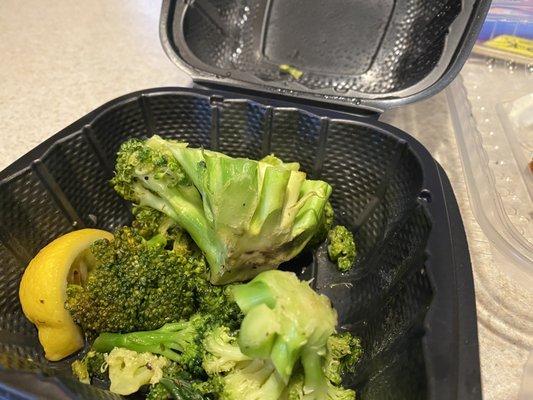 My sons "Lemon-butter Broccoli" was just the root.