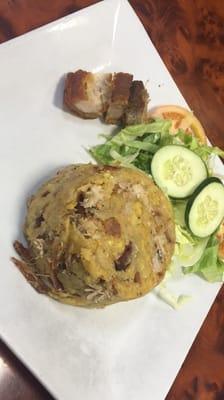 Mofongo de chicharon the best