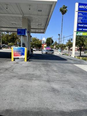 Pumping gas