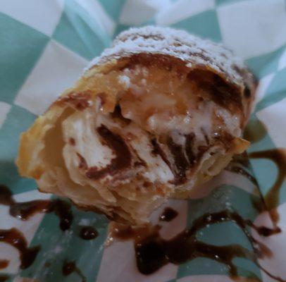 S'more egg roll