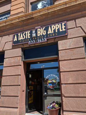 Street view -- across from famous & beautiful Wells Fargo bank (go inside!)