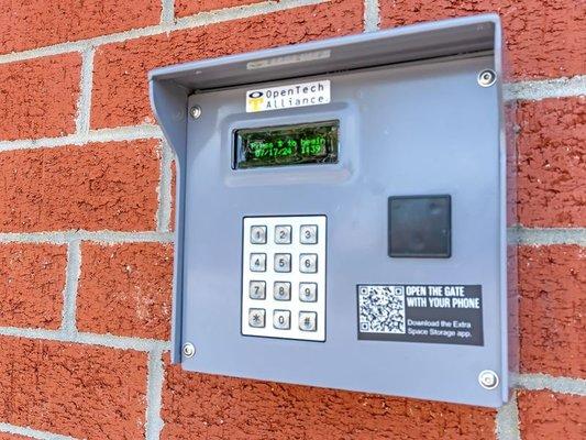 Keypad - Extra Space Storage at 5109 Robinhood Village Dr, Winston-Salem, NC 27106