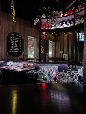 Bar area