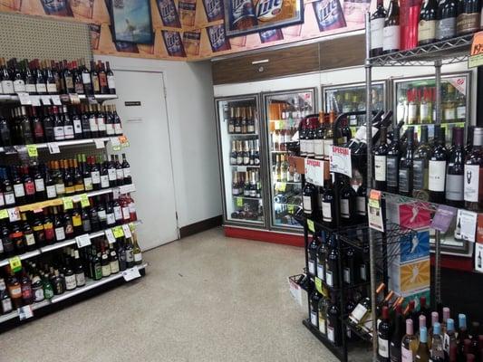 Great wine selection