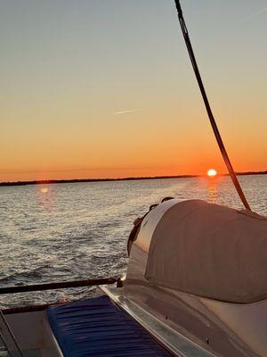 Sunset on Ashley River