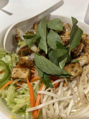 Tofu vermicelli