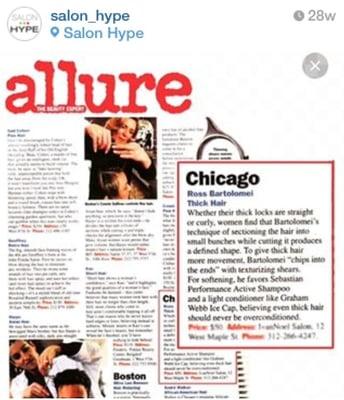 allure Magazine Names Owner Ross Bartolomei hair Doctor