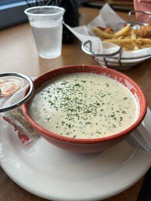 Seafood chowder