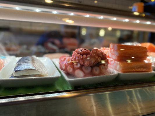 Bar area, fresh fish