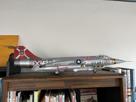 F-104 in the Museum Library