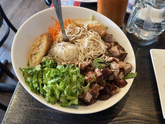 Chicken vermicelli