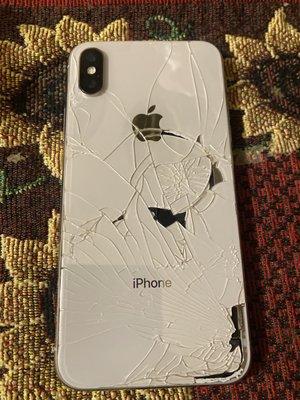 Cracked IPhone X