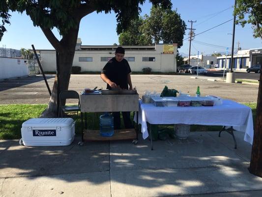 Best cook, best tacos in town.