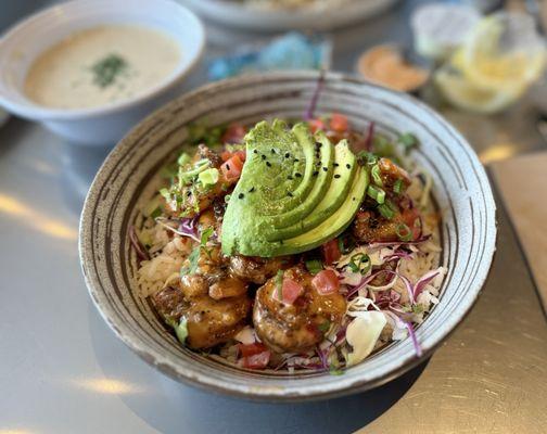 DYNAMITE SHRIMP BOWL