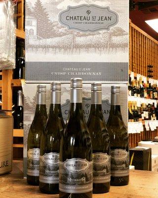 WOW! Door Buster Price! 2016 Chateau St. Jean Crisp Chardonnay Retail Price - $13.00 Our Price $4.95