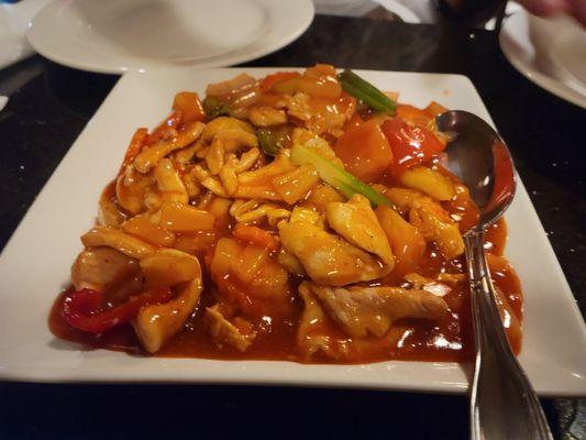 Sweet and sour chicken