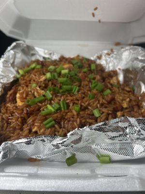 Breakfast fried rice