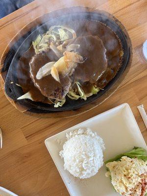 Sizzling Hamburger Steak