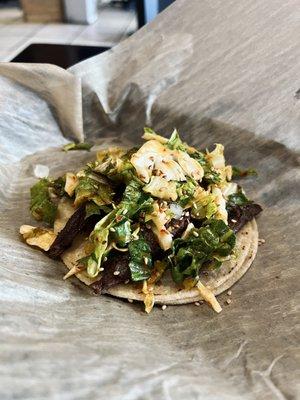 Kalbi taco