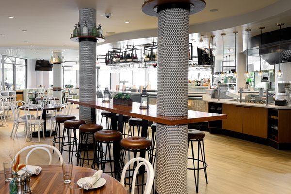 Main Dining room Featuring the Raw Bar