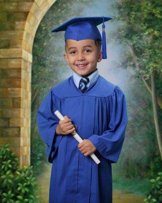 Cap & Gown Preschool Portraits!