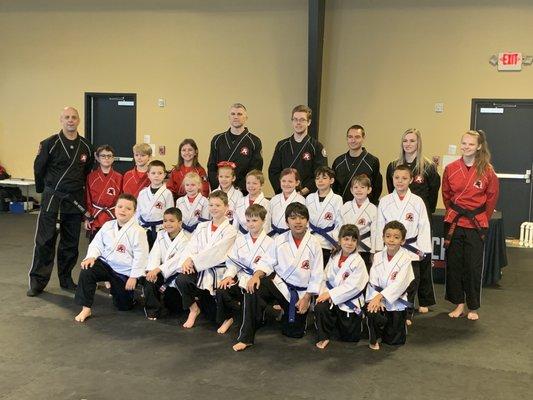 3rd degree Blue Belt Testing