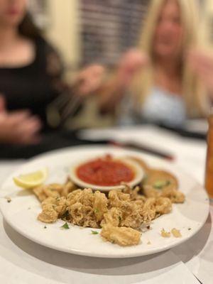 The sampler plate appetizer, but I didn't get a picture before people started grabbing stuff off of it   shame on me