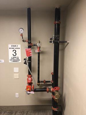 Quarterly fire sprinkler testing