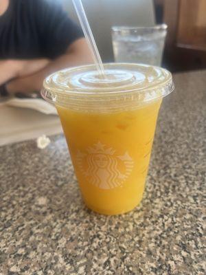 Orange juice $6