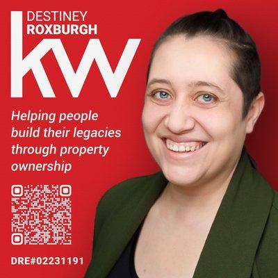 Destiney Roxburgh is a Lake Arrowhead REALTOR® helping people build their legacies through property ownership