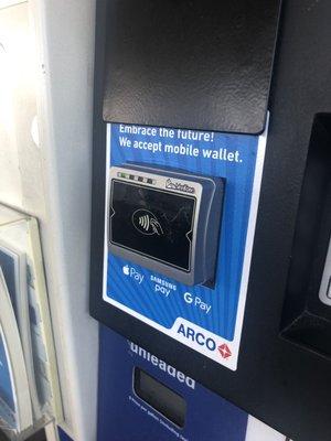 First time I used Apple Pay at a gas station!