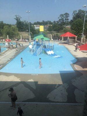 Kiddie pool area