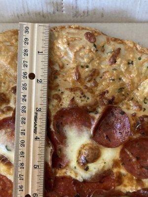 If you like lots of crust and a small amount if toppings....