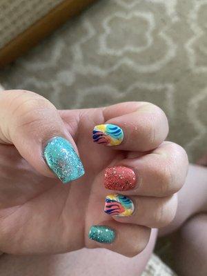 New fill with design. Love the beach and summer vibes