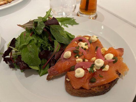 Salmon Tartine