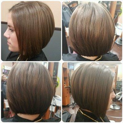 Medium Bob haircut