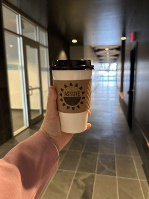 The s'mores latte is great for a cold winter day!