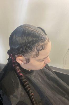 Feed In Braids