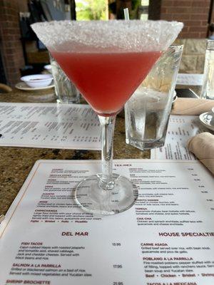 Watermelon martini