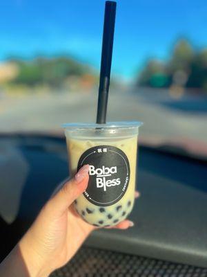 jasmine milk tea with boba! the ultimate benchmark