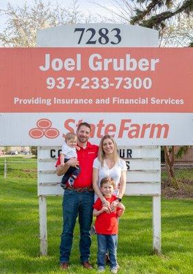 Joel Gruber & family