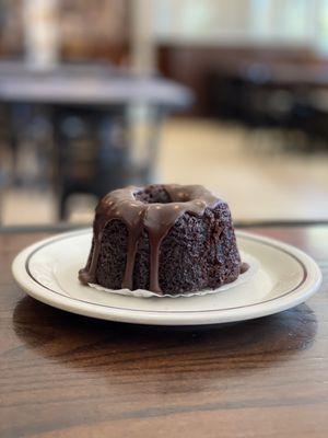 Baby Chocolate Bundt Cake