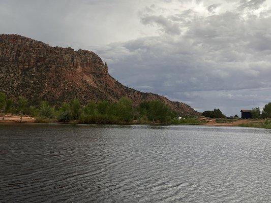 View of north reservoir