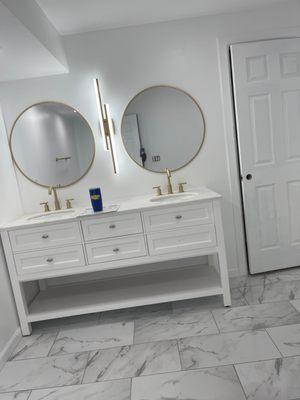 bathroom remodel