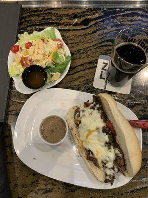 Shaved Ribeye Cheesesteak